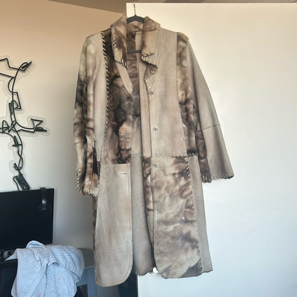 Shearling coat